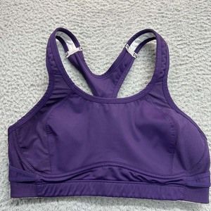 Champion Bra S Sports Bra 1612 Purple Double Dry Racerback